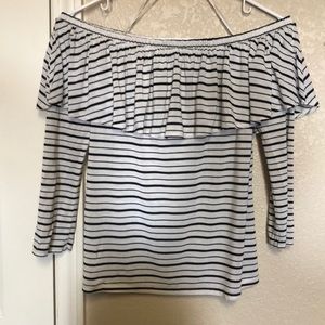 Off the shoulder shirt